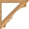 Ekena Millwork Balboa Traditional Rough Sawn Outlooker, Western Red Cedar, 6"W x 44"D x 44"H OUT06X44X44BOA01RWR - alternate 3